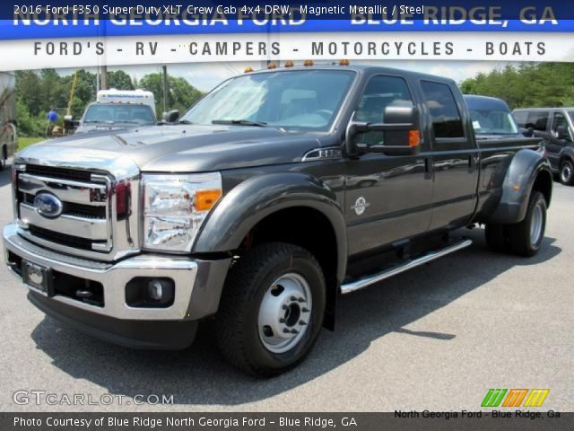 2016 Ford F350 Super Duty XLT Crew Cab 4x4 DRW in Magnetic Metallic