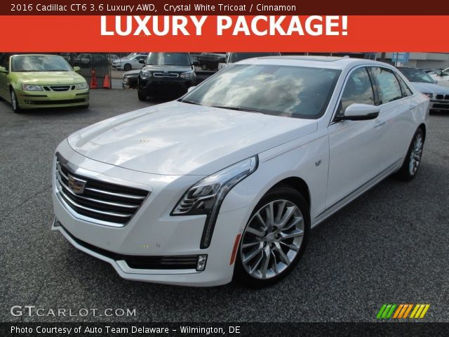 2016 Cadillac CT6 3.6 Luxury AWD in Crystal White Tricoat