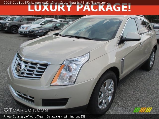 2016 Cadillac SRX Luxury AWD in Silver Coast Metallic