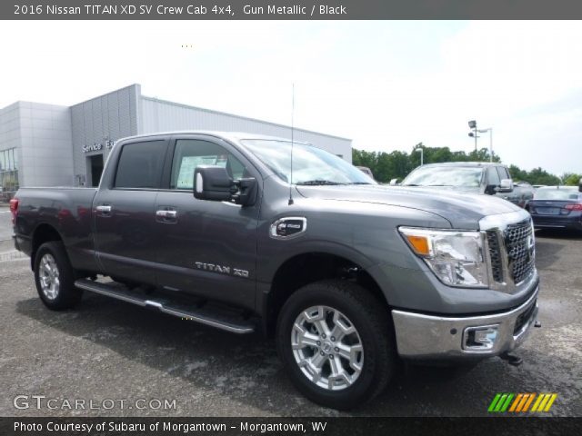 2016 Nissan TITAN XD SV Crew Cab 4x4 in Gun Metallic