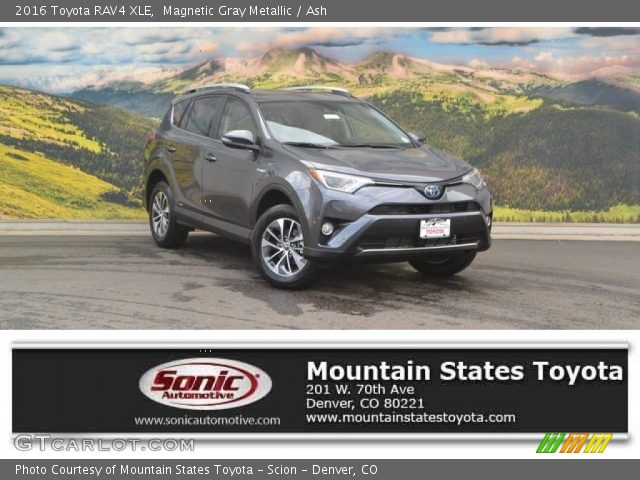 2016 Toyota RAV4 XLE in Magnetic Gray Metallic