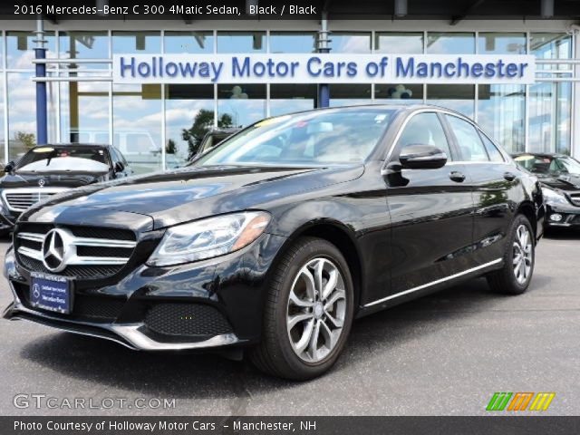 2016 Mercedes-Benz C 300 4Matic Sedan in Black