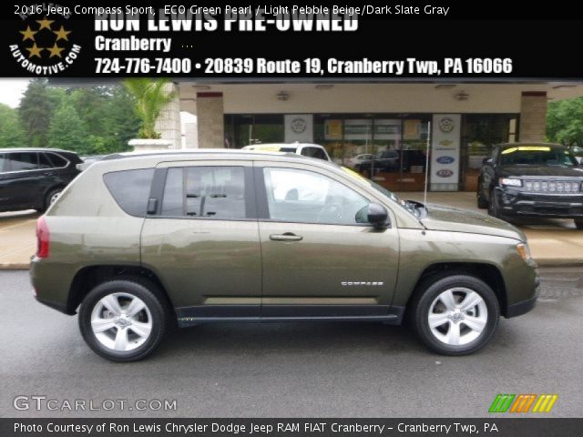 2016 Jeep Compass Sport in ECO Green Pearl