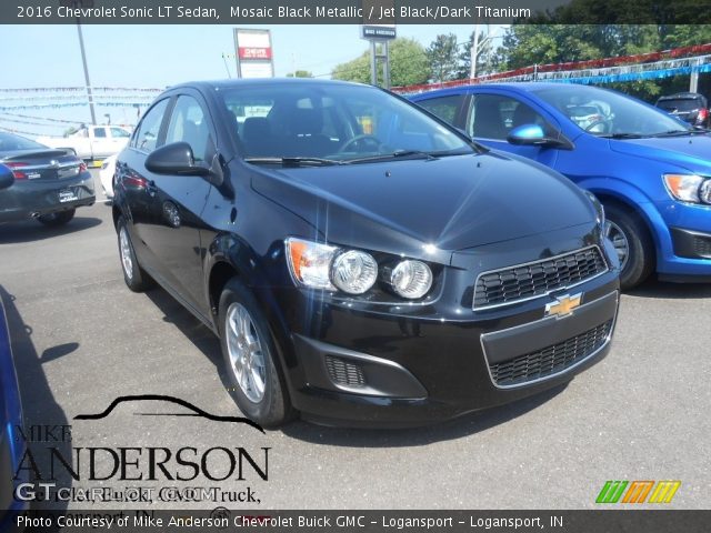 2016 Chevrolet Sonic LT Sedan in Mosaic Black Metallic