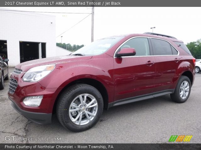 2017 Chevrolet Equinox LT AWD in Siren Red Tintcoat
