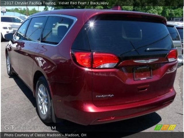 2017 Chrysler Pacifica Touring in Velvet Red Pearl