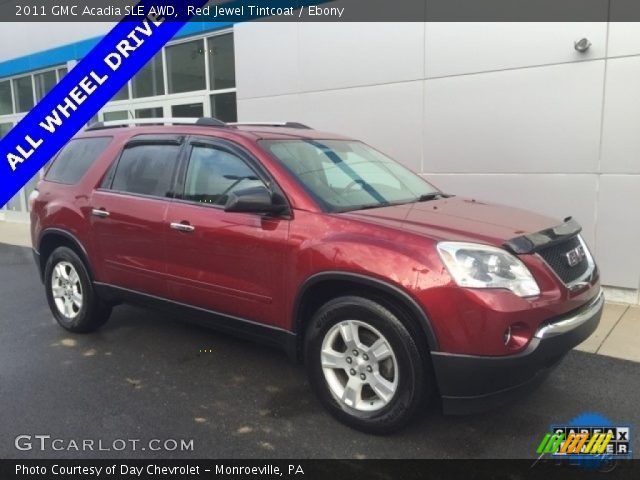 2011 GMC Acadia SLE AWD in Red Jewel Tintcoat