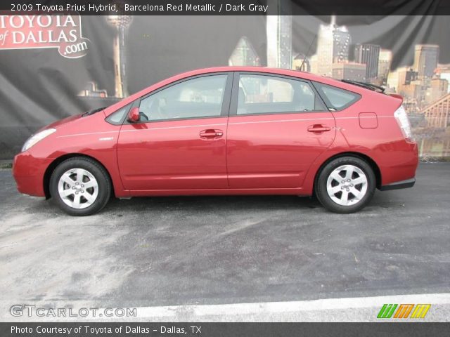 2009 Toyota Prius Hybrid in Barcelona Red Metallic