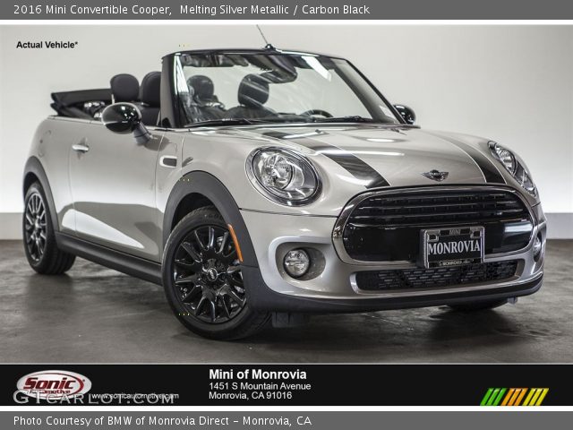 2016 Mini Convertible Cooper in Melting Silver Metallic