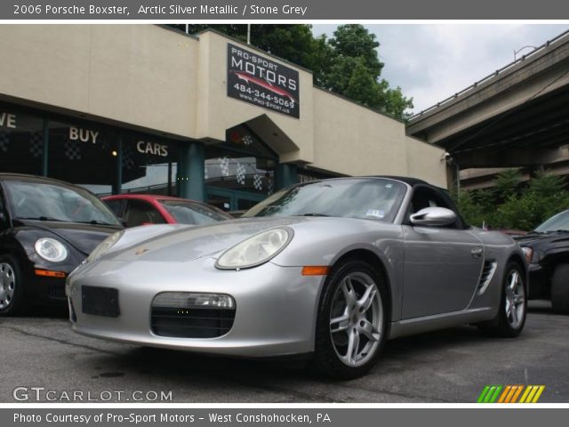 2006 Porsche Boxster  in Arctic Silver Metallic