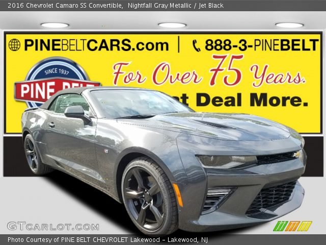 2016 Chevrolet Camaro SS Convertible in Nightfall Gray Metallic