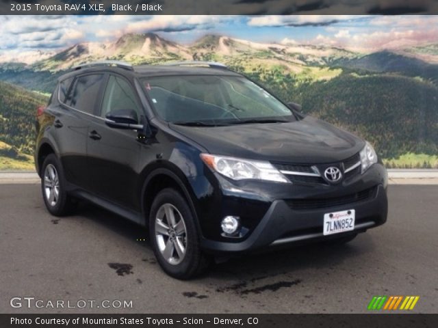 2015 Toyota RAV4 XLE in Black