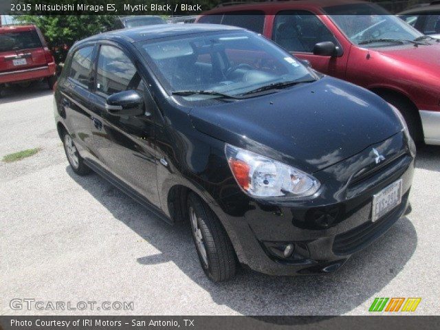 2015 Mitsubishi Mirage ES in Mystic Black
