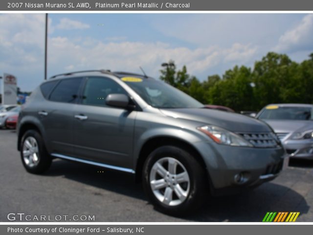 2007 Nissan Murano SL AWD in Platinum Pearl Matallic