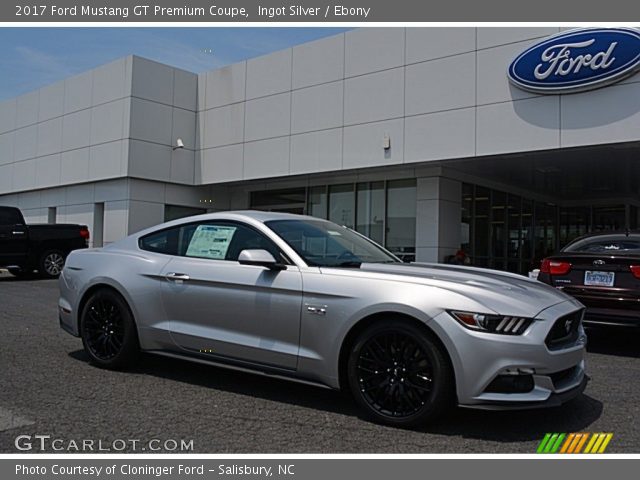 2017 Ford Mustang GT Premium Coupe in Ingot Silver