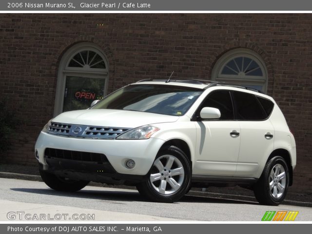 2006 Nissan Murano SL in Glacier Pearl