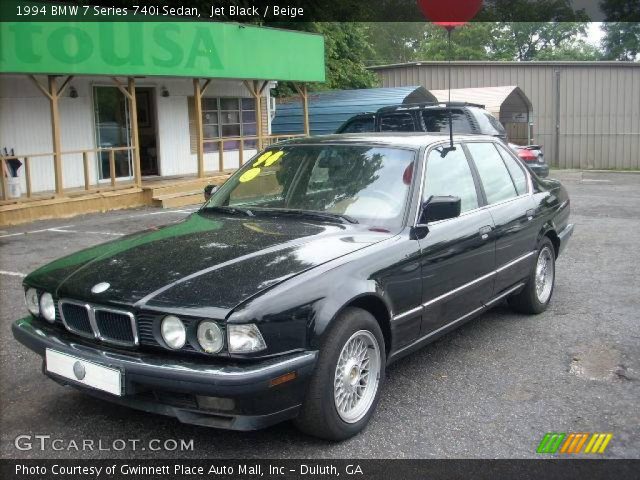 1994 BMW 7 Series 740i Sedan in Jet Black