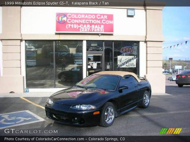 1999 Mitsubishi Eclipse Spyder GS-T in Kalapana Black