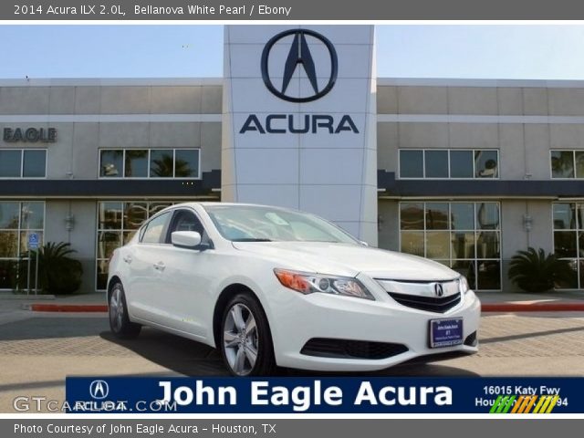 2014 Acura ILX 2.0L in Bellanova White Pearl
