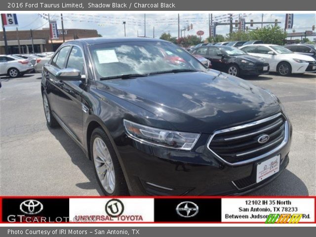 2016 Ford Taurus Limited in Shadow Black