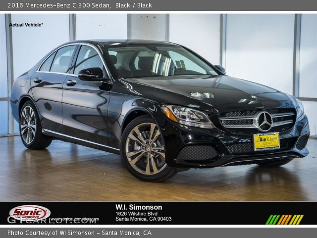 2016 Mercedes-Benz C 300 Sedan in Black