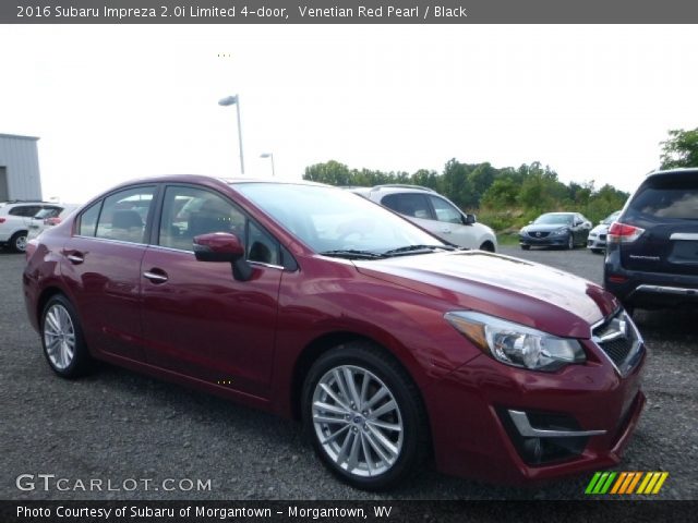 2016 Subaru Impreza 2.0i Limited 4-door in Venetian Red Pearl