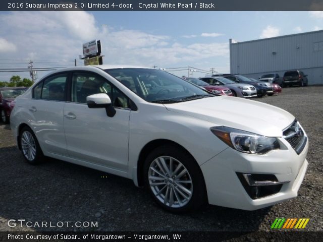 2016 Subaru Impreza 2.0i Limited 4-door in Crystal White Pearl