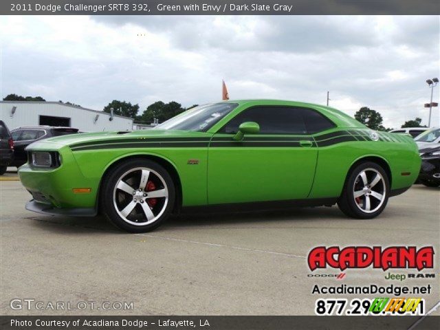 2011 Dodge Challenger SRT8 392 in Green with Envy