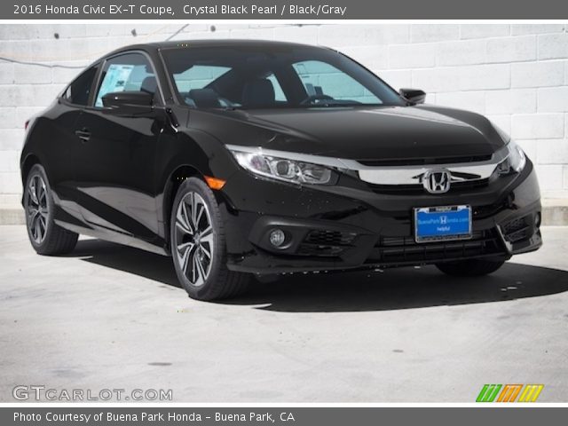2016 Honda Civic EX-T Coupe in Crystal Black Pearl