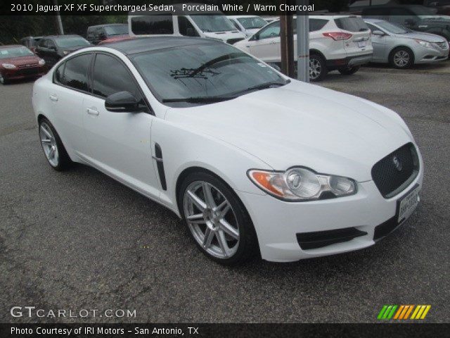 2010 Jaguar XF XF Supercharged Sedan in Porcelain White