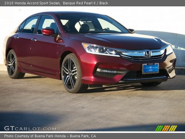 2016 Honda Accord Sport Sedan in Basque Red Pearl II