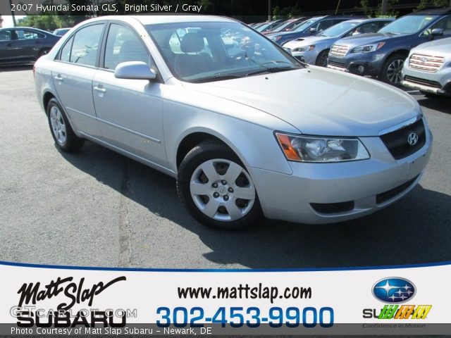 2007 Hyundai Sonata GLS in Bright Silver