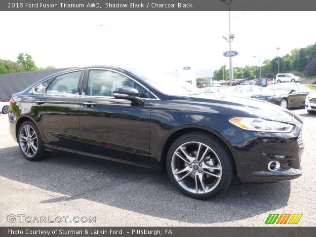 2016 Ford Fusion Titanium AWD in Shadow Black