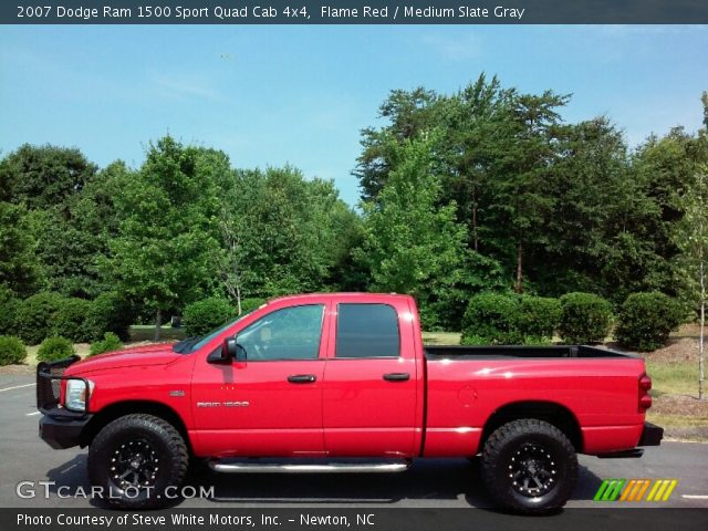 2007 Dodge Ram 1500 Sport Quad Cab 4x4 in Flame Red