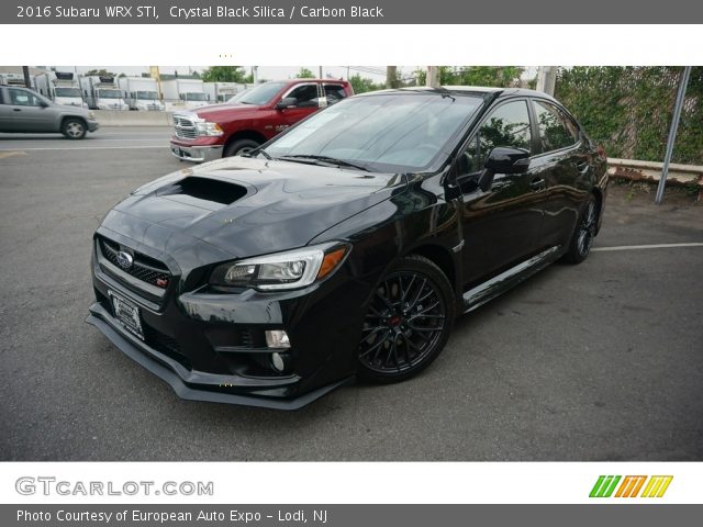 2016 Subaru WRX STI in Crystal Black Silica