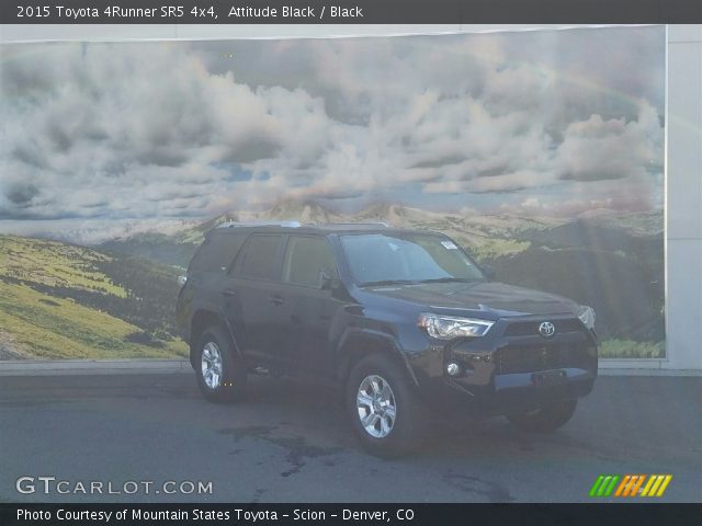 2015 Toyota 4Runner SR5 4x4 in Attitude Black