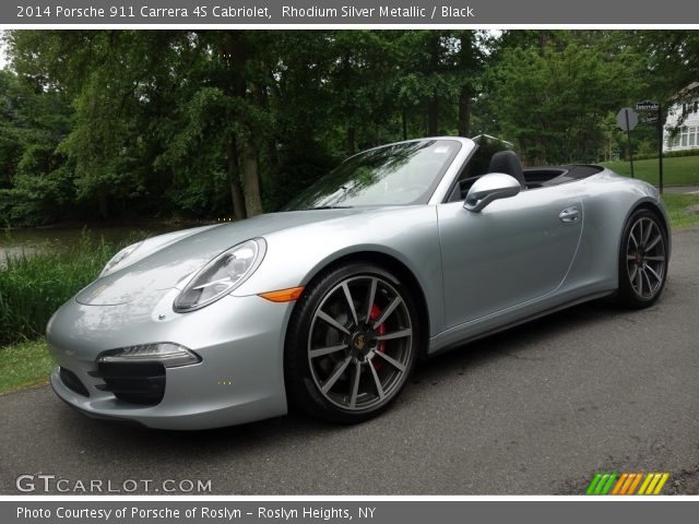 2014 Porsche 911 Carrera 4S Cabriolet in Rhodium Silver Metallic