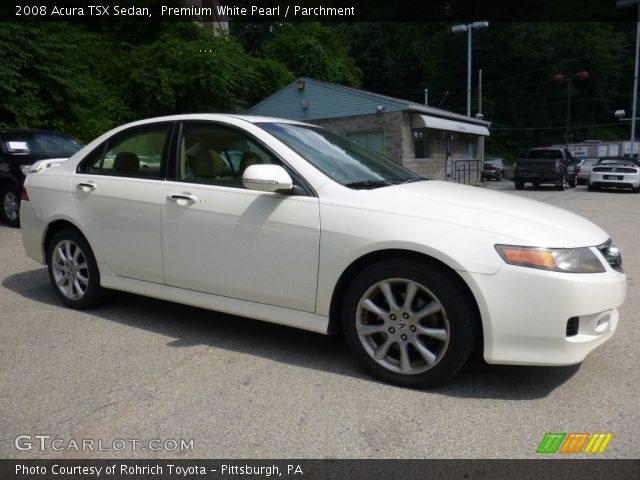 2008 Acura TSX Sedan in Premium White Pearl