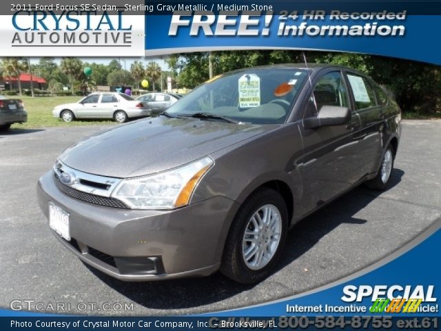 2011 Ford Focus SE Sedan in Sterling Gray Metallic