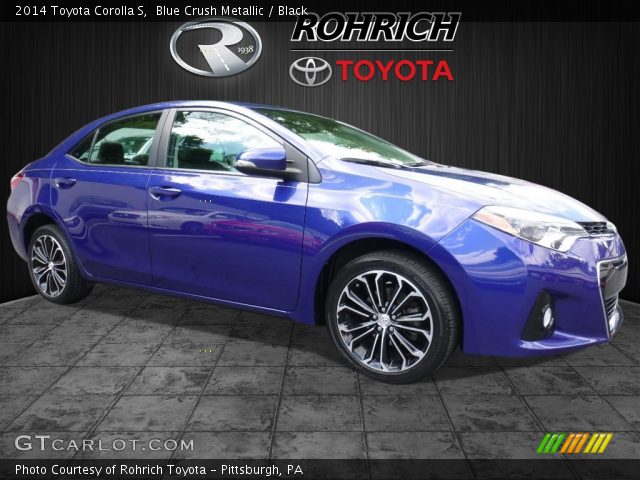 2014 Toyota Corolla S in Blue Crush Metallic