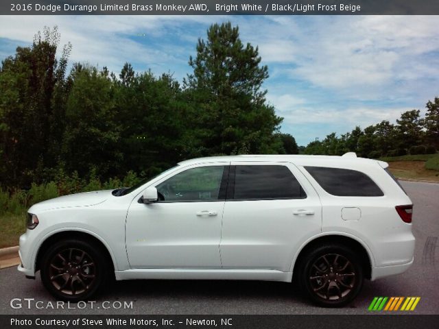 2016 Dodge Durango Limited Brass Monkey AWD in Bright White