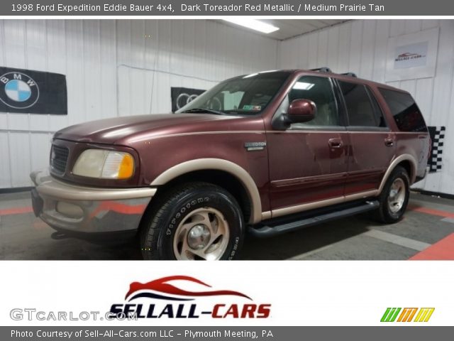 1998 Ford Expedition Eddie Bauer 4x4 in Dark Toreador Red Metallic