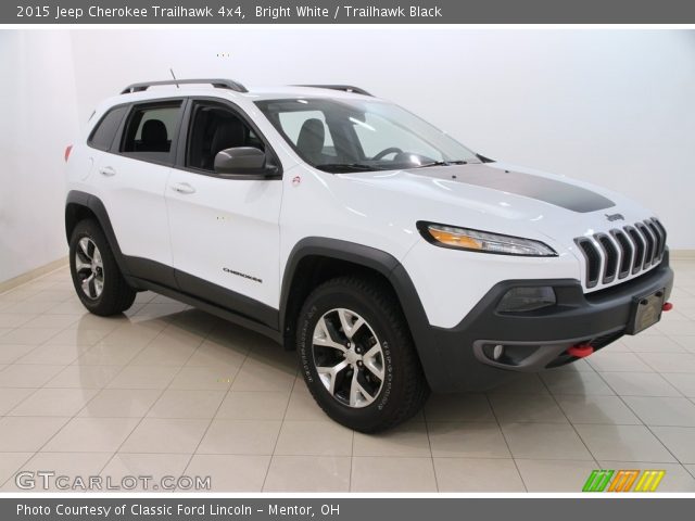 2015 Jeep Cherokee Trailhawk 4x4 in Bright White