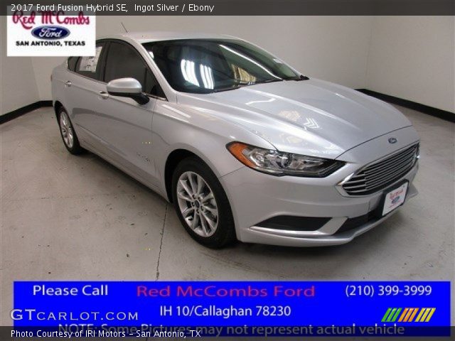 2017 Ford Fusion Hybrid SE in Ingot Silver
