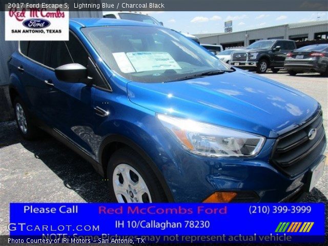 2017 Ford Escape S in Lightning Blue