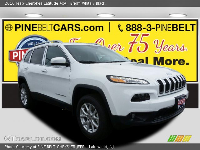 2016 Jeep Cherokee Latitude 4x4 in Bright White