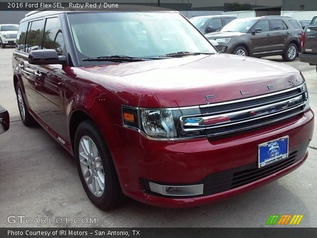2016 Ford Flex SEL in Ruby Red