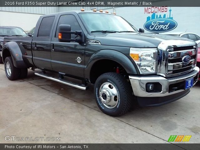 2016 Ford F350 Super Duty Lariat Crew Cab 4x4 DRW in Magnetic Metallic