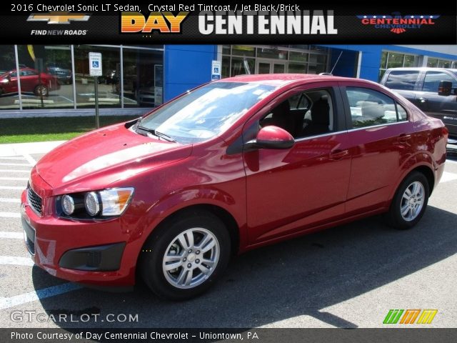 2016 Chevrolet Sonic LT Sedan in Crystal Red Tintcoat