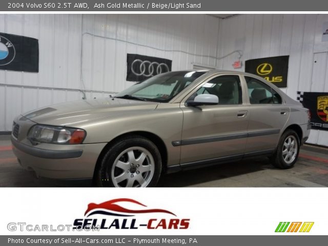 2004 Volvo S60 2.5T AWD in Ash Gold Metallic
